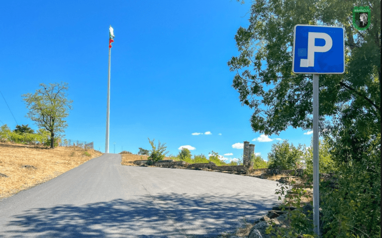 община ямбол облагородява пространството около 55 метров пилон с български фраг