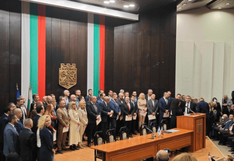 Благомир Коцев положи клетва като кмет на Варна общинси съвет варна