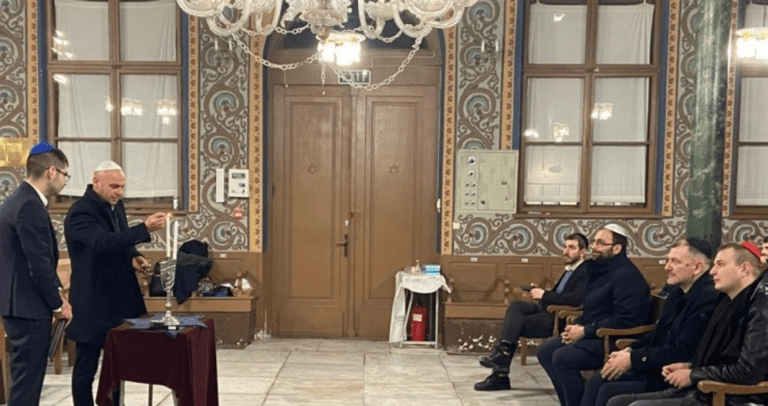 кметът на пловдив на празника ханука