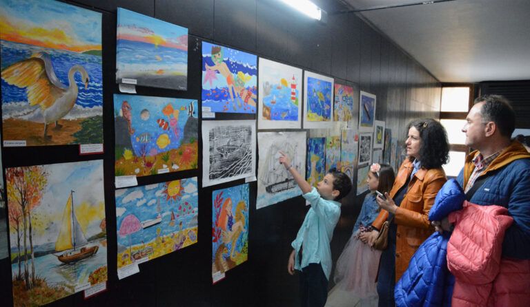 награждаване на конкурс детско море