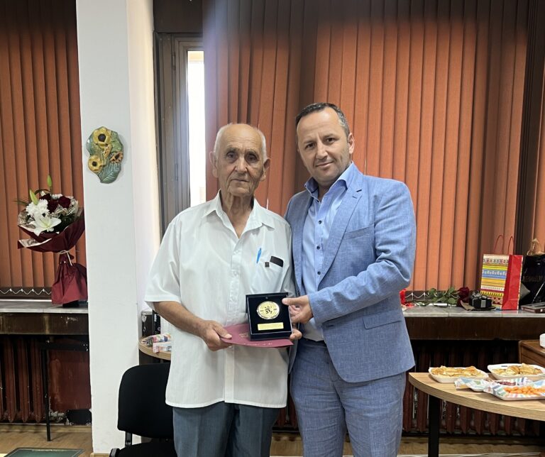 проф.динчев и областен управител на благоевград