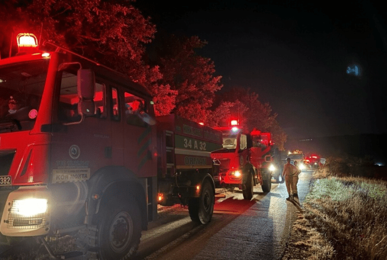 20 пожарни коли и екипи пристигнаха от Турция пожарни коли от турция