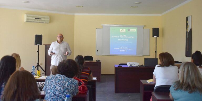 Разград:Кметът Добрин Добрев бе лектор в обучение кмета на разградп добрин добрев