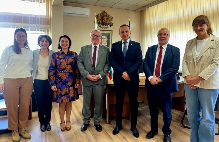 Френският посланик в България посети Областна администрация Благоевград френски посланник