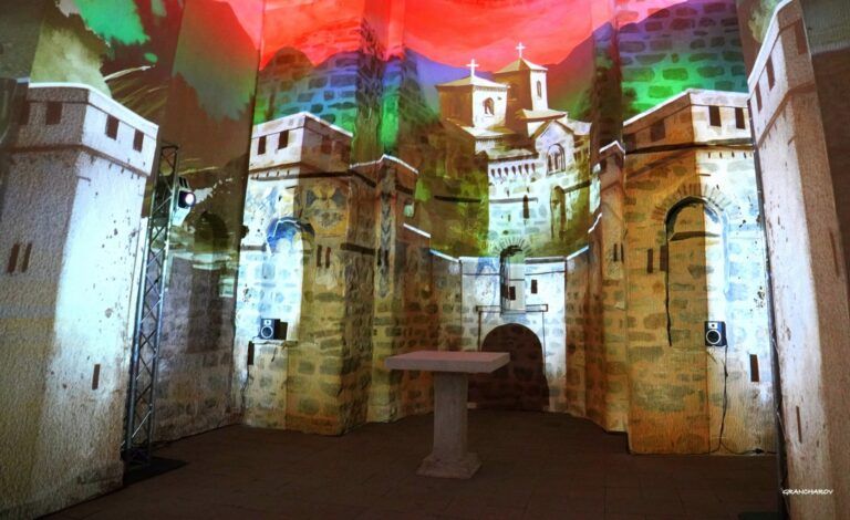 мапинг спектакъл във велико търново